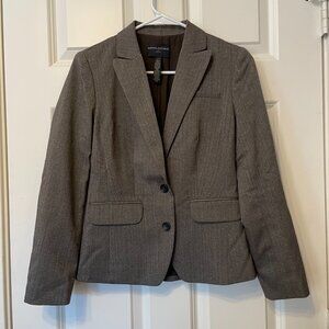 Grey Banana Republic Petite Blazer
